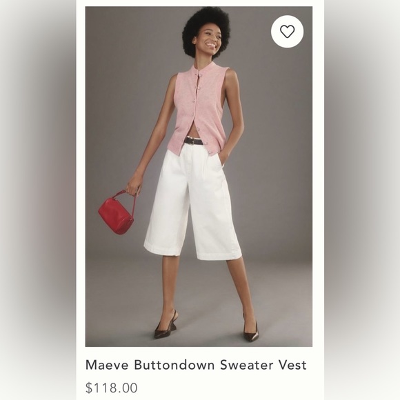 Maeve buttondown sweater vest - Picture 10 of 16